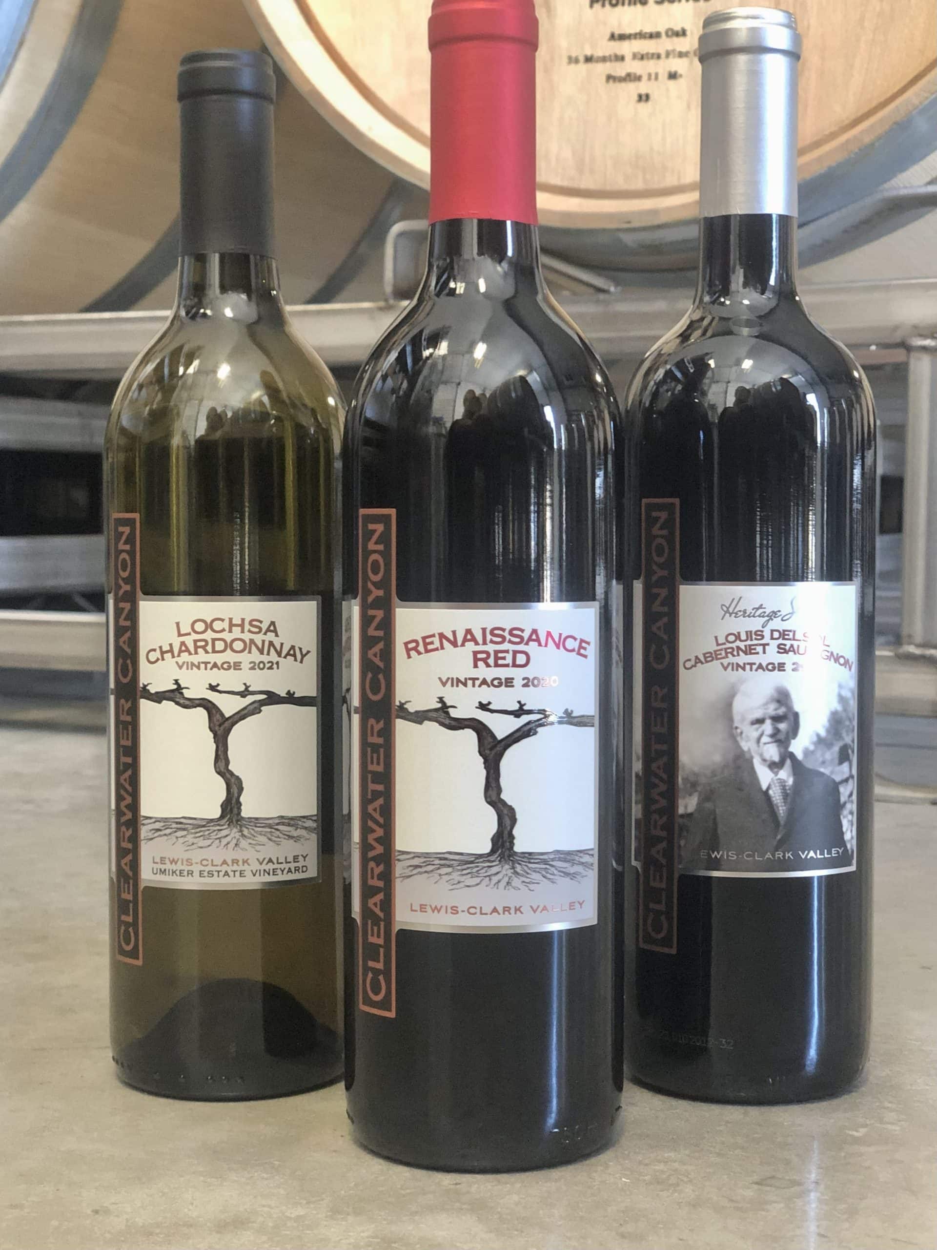 Clearwater Canyon flagship wine triumphs ties for top red wine